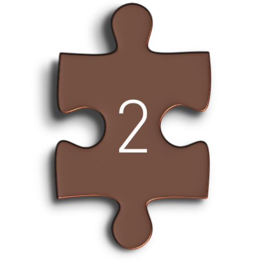 puzzle piece with number 2 in it